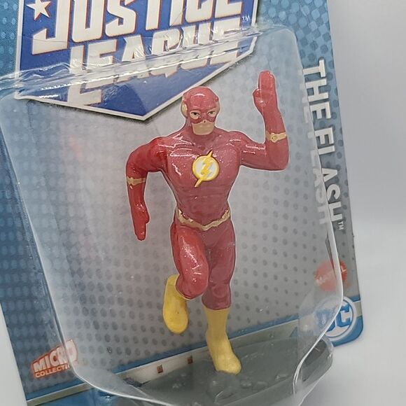 DC Comics Micro Collection The FLASH Justice League Molded 3" Mini Action Figure - Picture 2 of 5